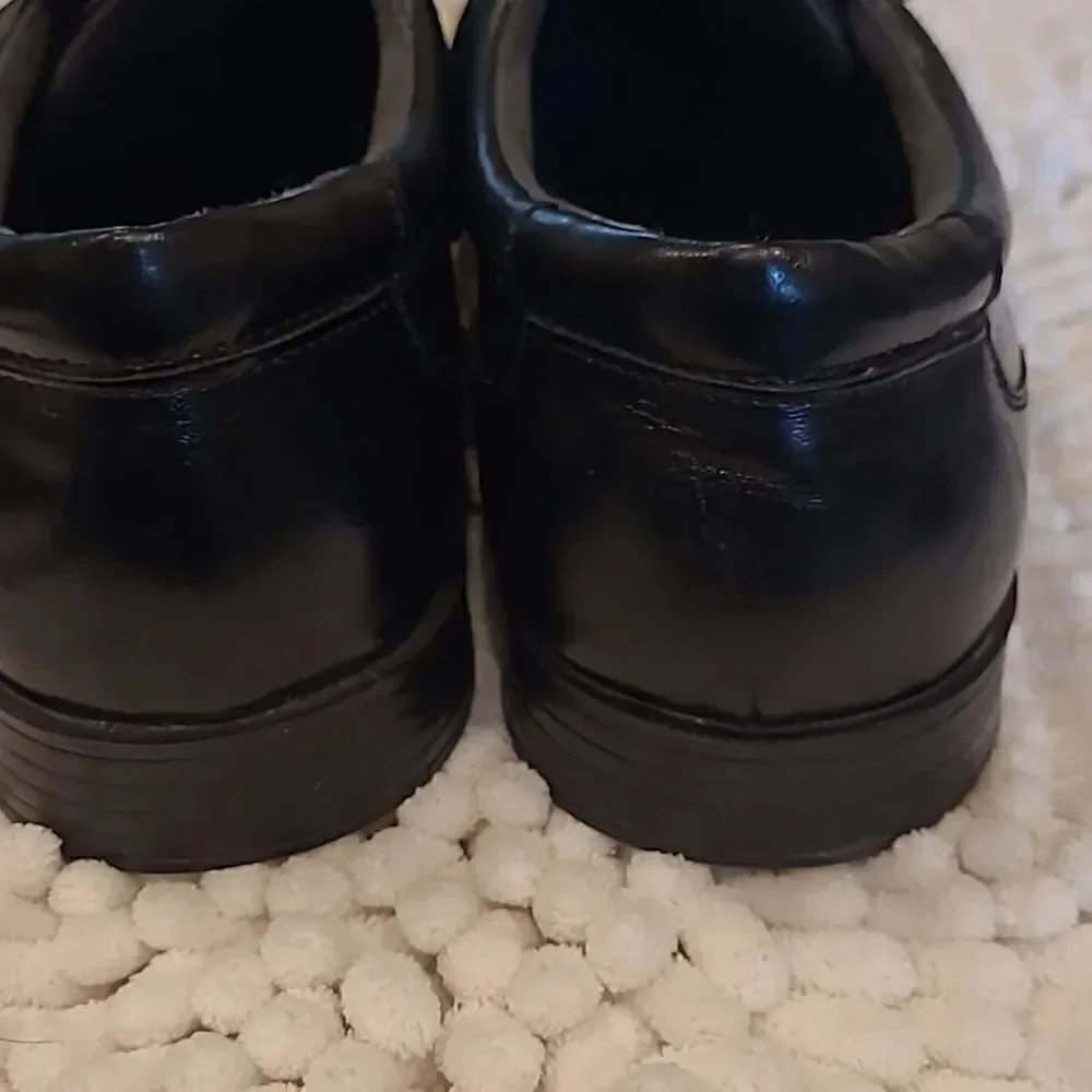 French Shriner men's sz 11.5M black dress shoe